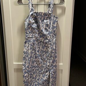 Monteau Square Neck Midi Sundress